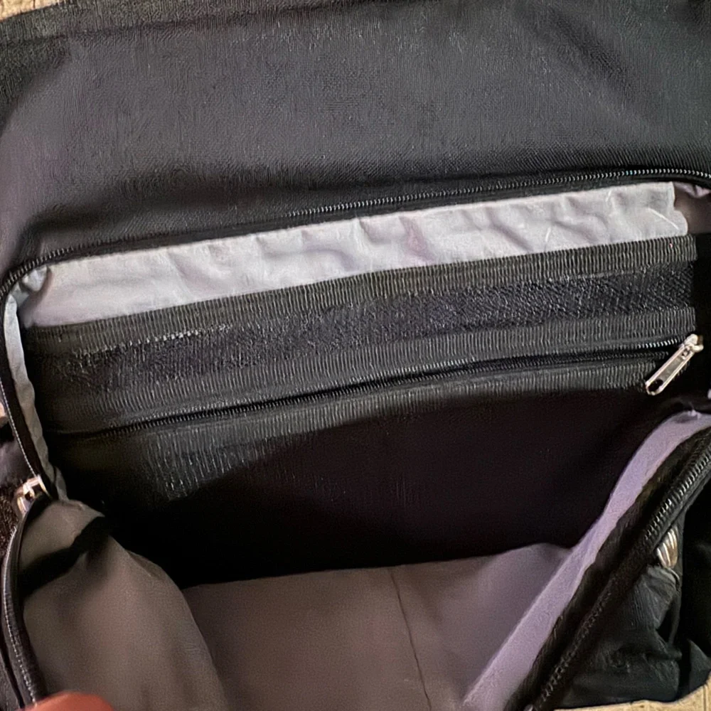 Vintage Blue Black IBM Computers Laptop Briefcase Attaché Bag RARE Geek Nerd